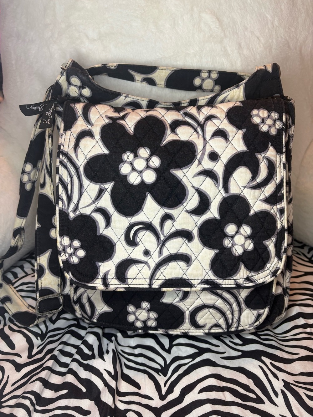 vera bradley night and day hipster crossbody